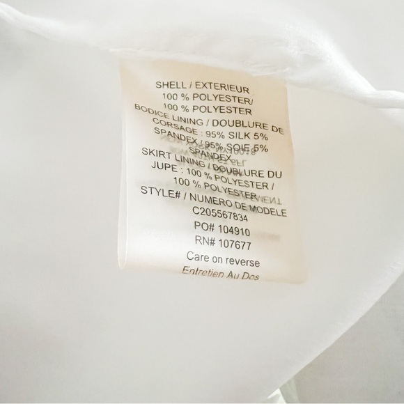 ALICE + OLIVIA Abstract Watercolor Print Mini Dress Size XS - Picture 8 of 9